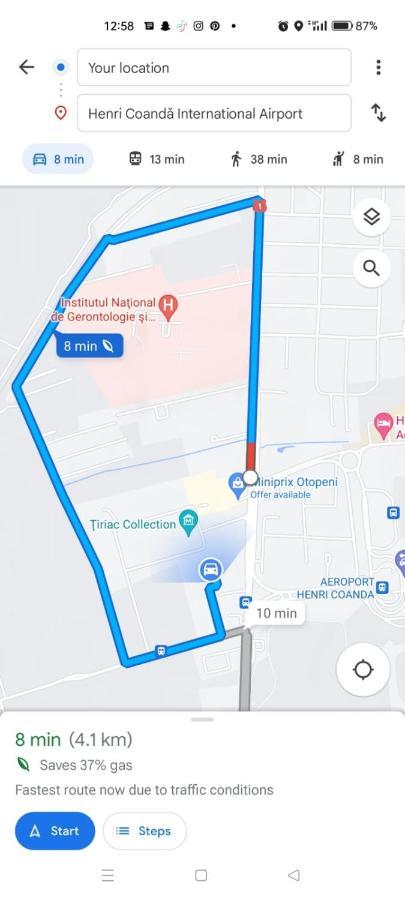 Star Airport Residence Отопень Екстер'єр фото